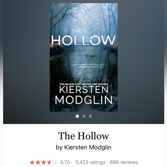 The Hollow by Kiersten Modglin Paperback Book Adult Fiction Mystery Thriller - Picture 12 of 17